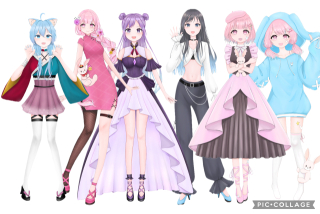 IRIAM対応の立ち絵！