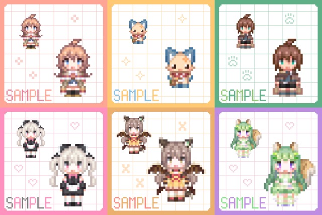 ちびドット絵 -まとめ-