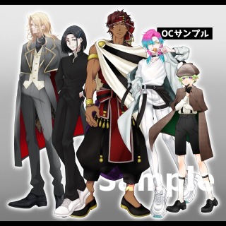 【オリジナルキャラクター・サンプル】男性