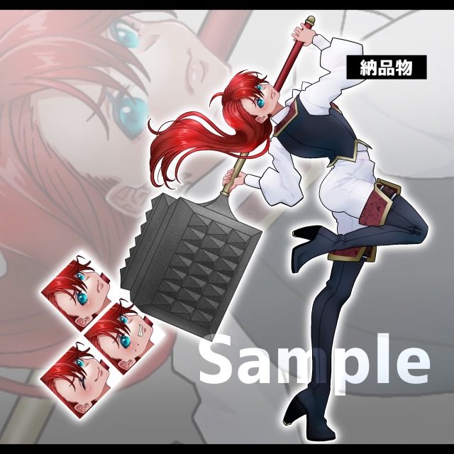 【納品物】戦闘絵