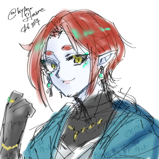 オリジナルキャラ/ラフイメージ