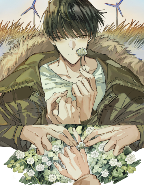 カラー漫画１枚