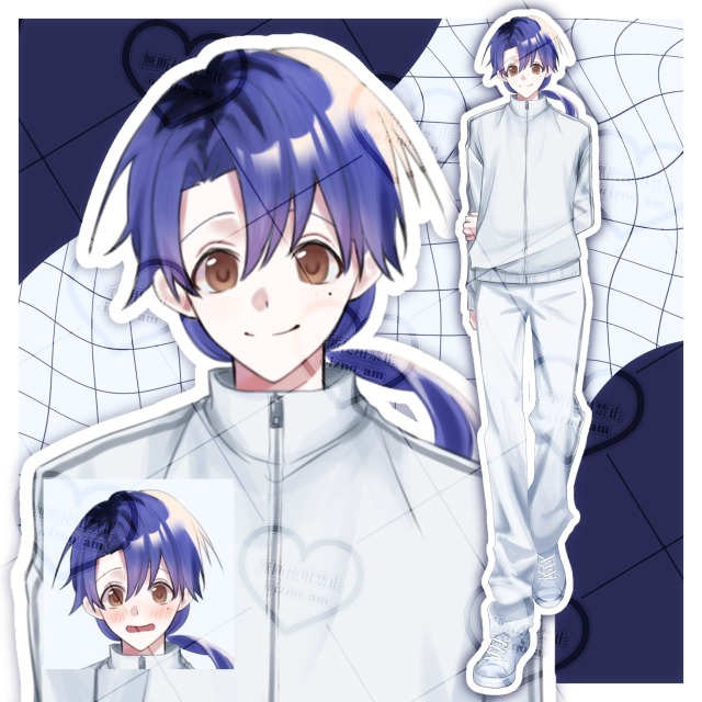 ジャージ姿の男性