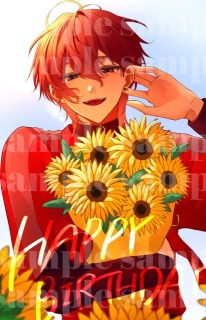 二次創作誕生日イラスト