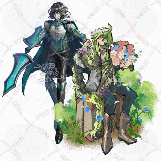 ファンタジー系作画例