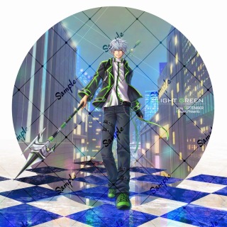 一枚絵　立ち絵　背景あり