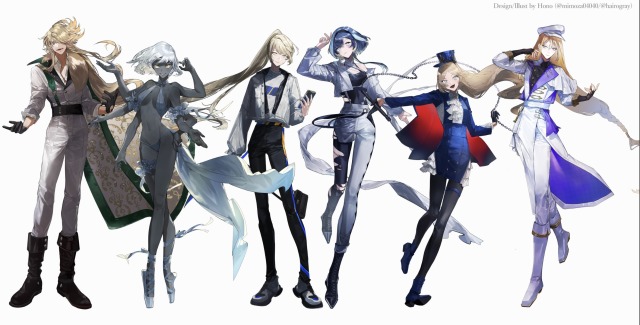 全身立ち絵まとめ