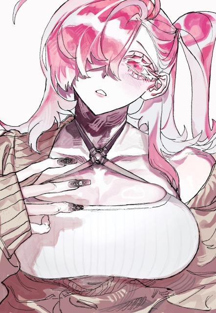 バストアップイラスト