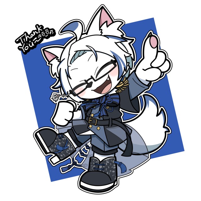 南雲ベル様　ご依頼イラストでのラフと清書