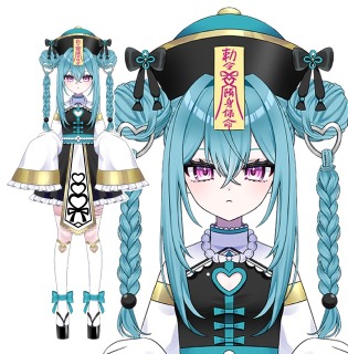 女性Vtuberモデル立ち絵