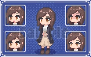 116x72 ドット絵サンプル