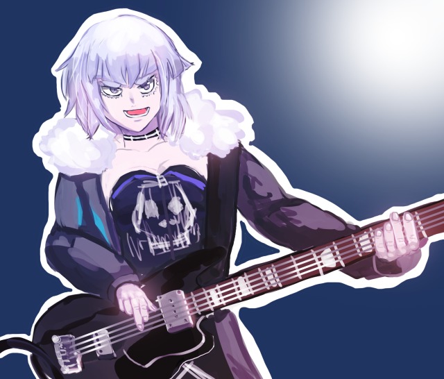 「ロックは淑女の嗜みでして」の白矢環