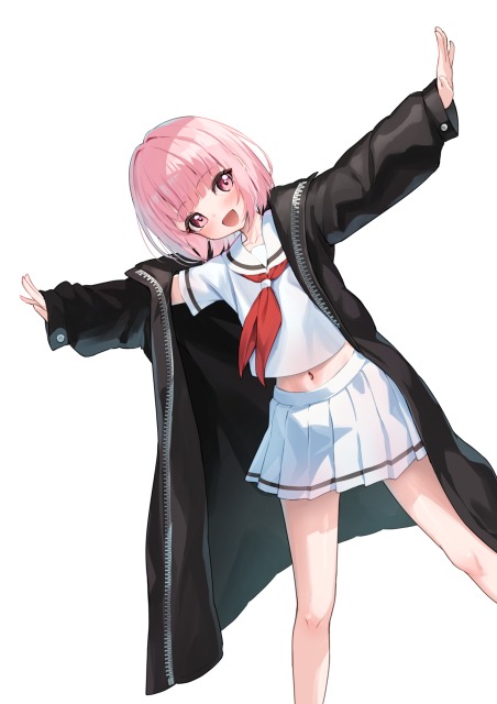 ジャケットぶかぶかセーラー服