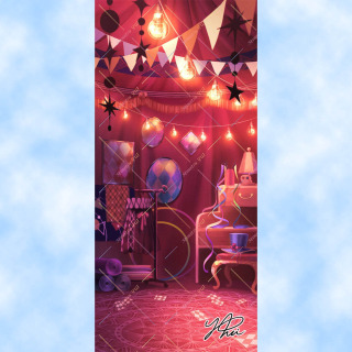 【依頼】IRIAM 配信用背景イラスト