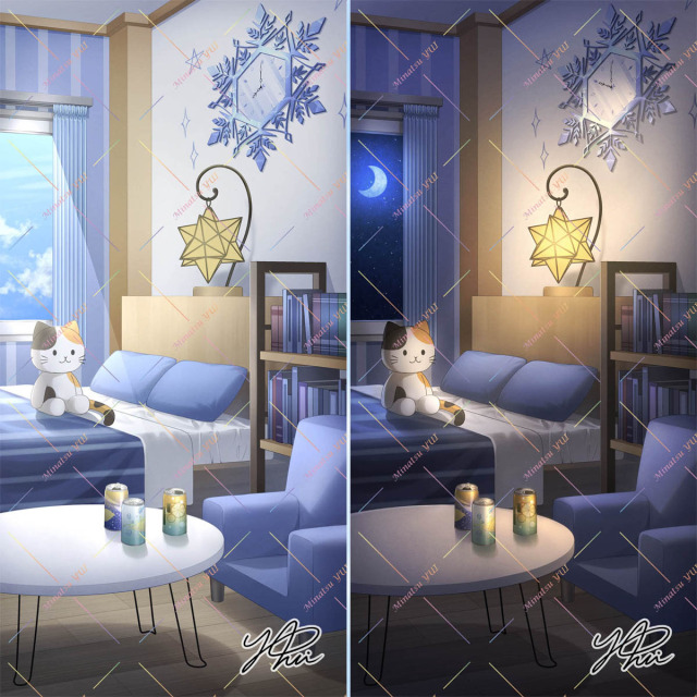 【依頼】IRIAM 配信用背景イラスト