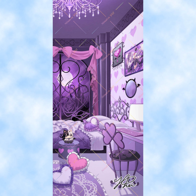 【依頼】IRIAM 配信用背景イラスト