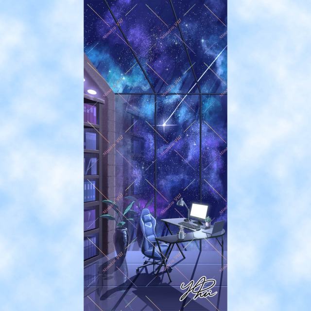 【依頼】IRIAM 配信用背景イラスト