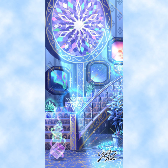 【依頼】IRIAM 配信用背景イラスト