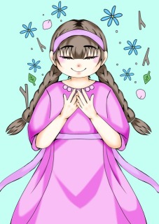 フェミニンなイラスト