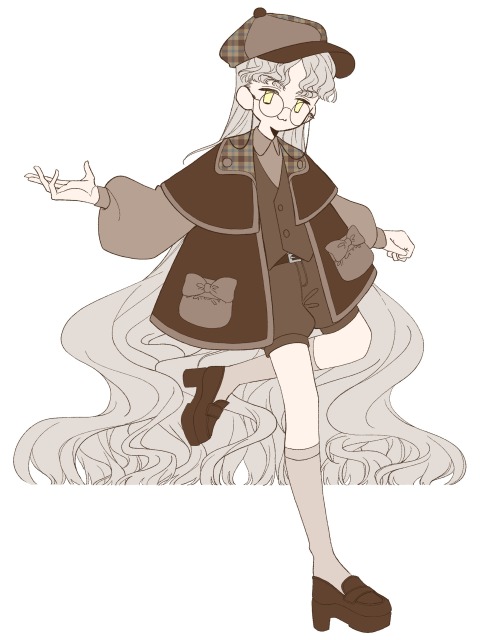 デフォルメ全身イラスト