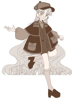 デフォルメ全身イラスト