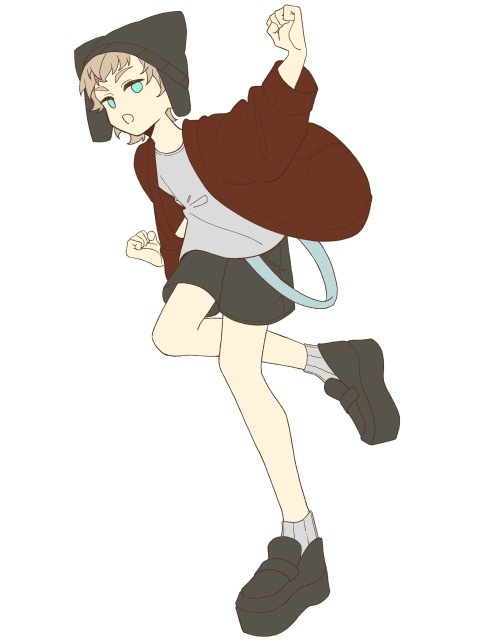 デフォルメ全身イラスト