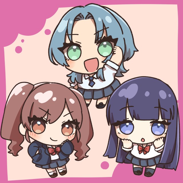 デフォルメ学生