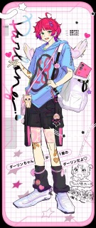 キャラクターデザイン(ラフ)＋背景デザイン