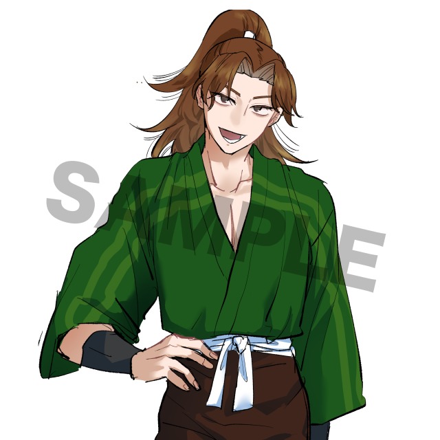 二次創作単体絵