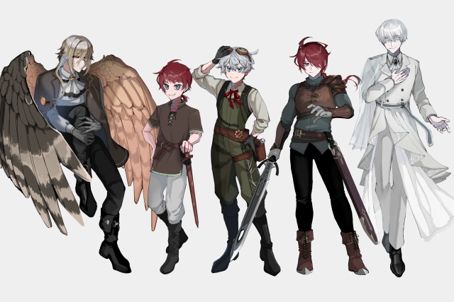 ご依頼立ち絵まとめ｜ファンタジー編