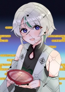 バストアップご依頼絵