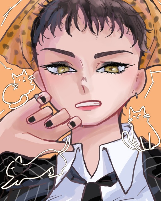 厚塗りの練習してます