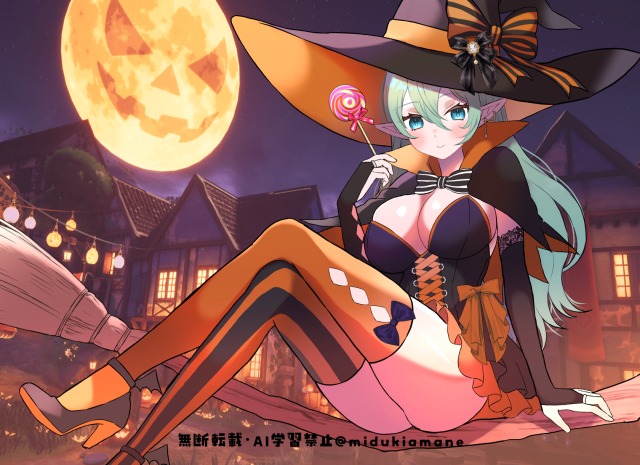 ハロウィン依頼絵