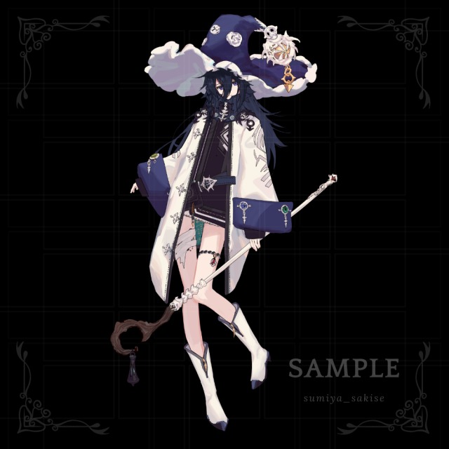 TRPG向け　オリジナル立ち絵