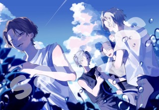 一枚絵イラスト