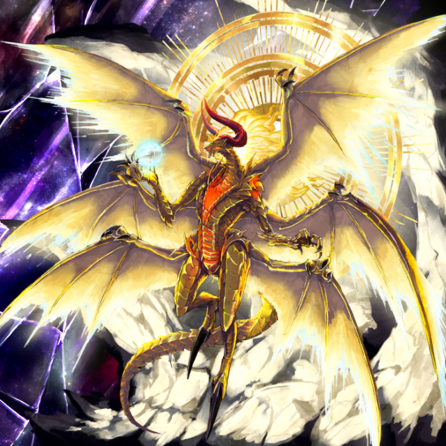 依頼イラスト　真龍バハムート