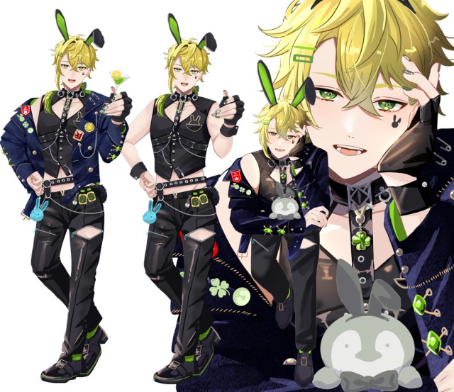 立ち絵ご依頼絵（一部）