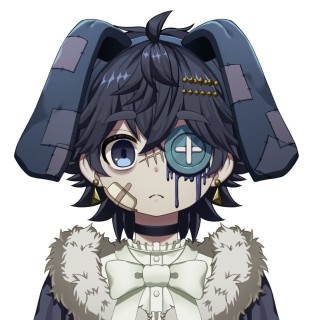 【パーツ分け立ち絵】ゴシック系少年