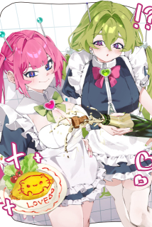 サンプル一枚絵（2人）