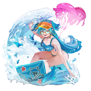 サンプル　ヴィネットイラスト