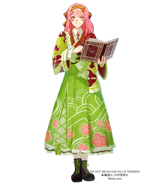 【commission】全身女性キャラ【立ち絵】