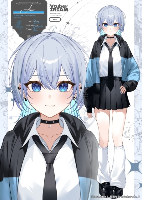 【お仕事】IRIAM用立ち絵