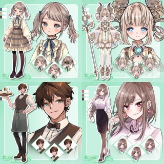 立ち絵　サンプル