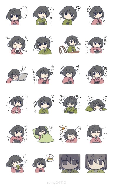 LINEスタンプ(オリジナルキャラクター)