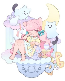 ヴィネット風ミニキャラ