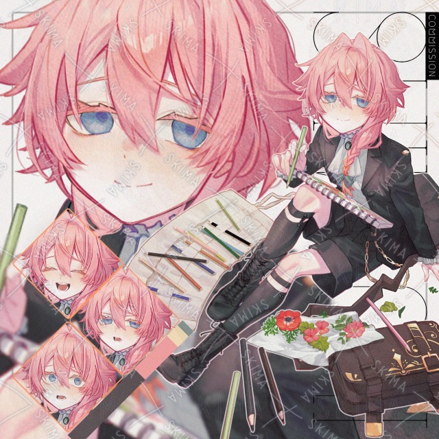 『花冷えに亡く季節』立ち絵イラスト男性