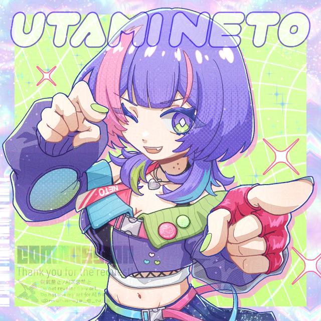 【依頼】Vtuber 歌水ねと様 イラスト