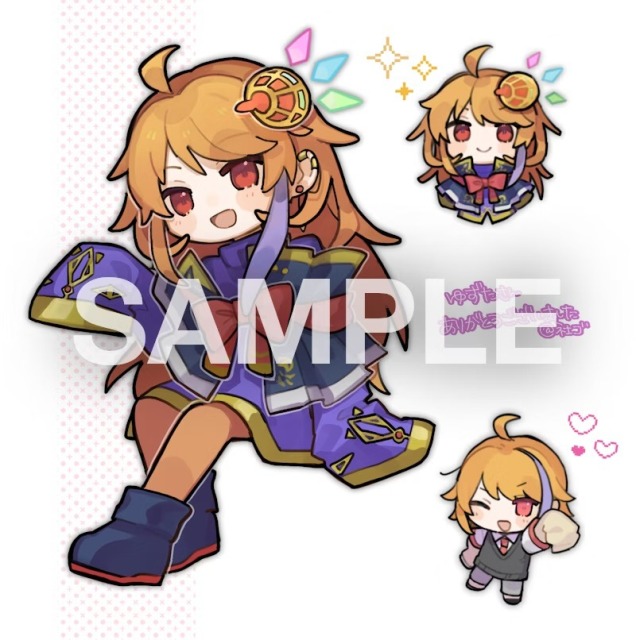 立ち絵＋デフォルメ