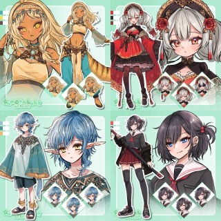 立ち絵　サンプル