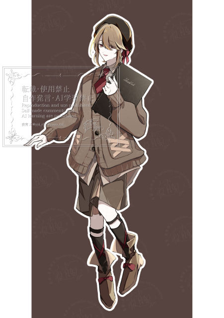 立ち絵イラストサンプル